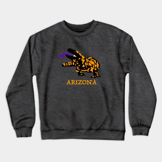 Arizona Gila monster Crewneck Sweatshirt by SNK Kreatures